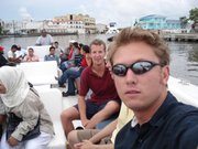 On the ferry to Cay Caulker