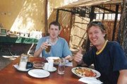 Ceske Krumlov, Czech Republic. Awesome food.