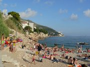 Nice beach with perfectly clear water