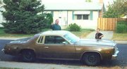 Dave and the car we drove up to Edmonton in. The road from Calgary to Edmonton is almost dead straight and I swear we almost broke the sound barrier on the way up.