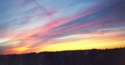 Crazy Edmonton sunset