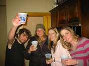 Matt, Tess, Dee, Oli (some of my flatmates)