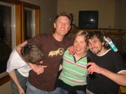 Ed, me, Erica and Matt