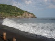 We stayed at El Zonte beach on the Pacific coast