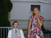 Kelly and Conor (my flatmates)