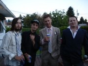 The Aussie crew. Adrian, Lyndon, Nick and I