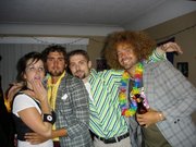 Erin, Matty, the sleazy guy from nextdoor and Mark