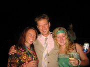 Kate, Zoe and I. The Big White internet crew!