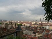 View of Lyon from the hostel