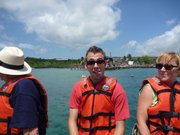 Our first panga ride