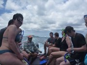 The crew from our boat tour