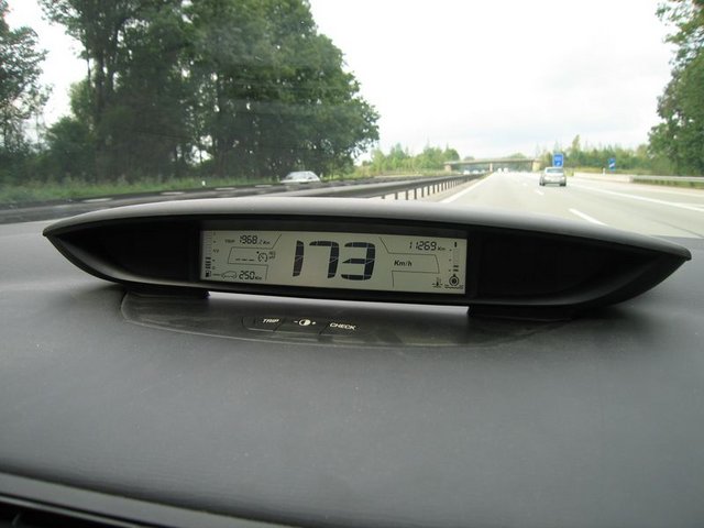We got Frenchie up to 178km/h on the AutoBahn. Good times