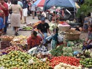 The markets in Antigua