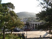 The main square in Santa Rosa de Copan