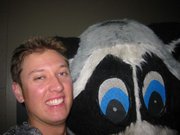 Me harassing the mascot