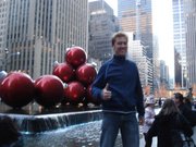 It really is a beautiful city this time of year .. giant xmas decorations everywhere