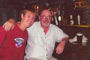Tom took me to his local pub for a beer.