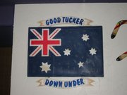 Ate at the Outback Steakhouse - an Aussie themed restaurant.