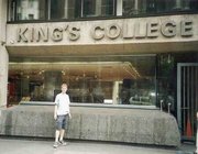 This is where I worked. Kings College.