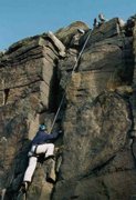 Me climbing