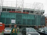 Al and I did a tour of Old Trafford (the home of Manchester United)