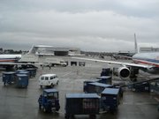 The journey started at Seattle airport ... raining as usual