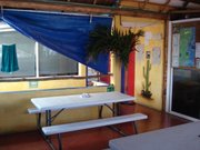 The hostel in Cancun