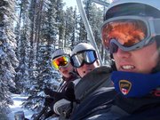 Ed, Tim and I on the Ridge Rocket