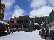 Snowshoe Sams, one of the two pubs up here