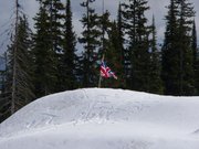 Ed claimed a nearby mound as British territory