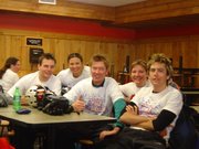 Cruz the Blues. Gerrard, Jo, Me, Charlene and Nicholas