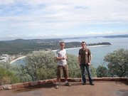 Al and I up Mt Tomaree