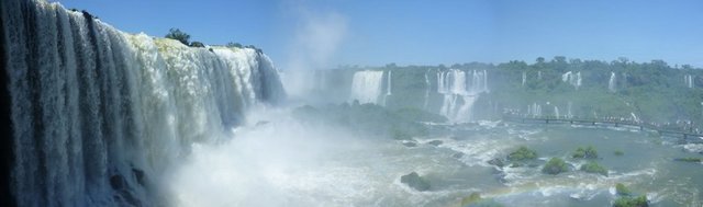 Iguazu Falls from Brazilian side