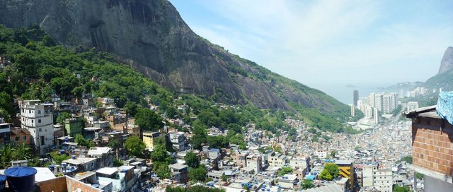 Favela in Rio, Brazil