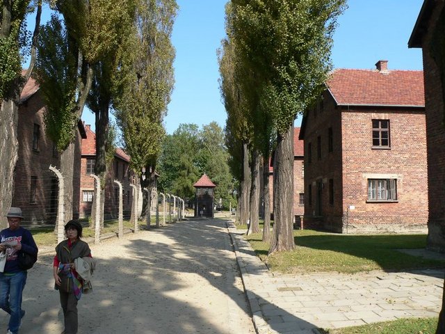 We stopped as Auschwitz concentration camp. Very disturbing!