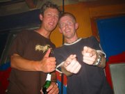 Damo and I
