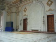 Marble floors in the Peoples Palace - Bucharest