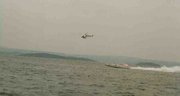 Oslo. We watched a jet boat race.