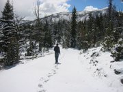 Went for a hike.