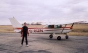 The plane we jumped out of. It was awefully squashy in there.