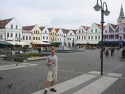 Zilina. The main square.