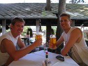 More beers, it was a tough trip