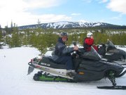 Highlight for Album: Snow Mobiling