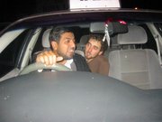 Matty wouldn't leave the poor cab driver alone!