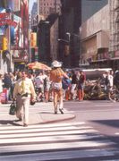New York - The naked cowboy.