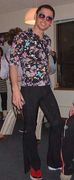 I think Kadek went to the wrong party, the gay party was next door!