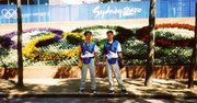 Stevo and I were volunteers at the Syndey Olympics.