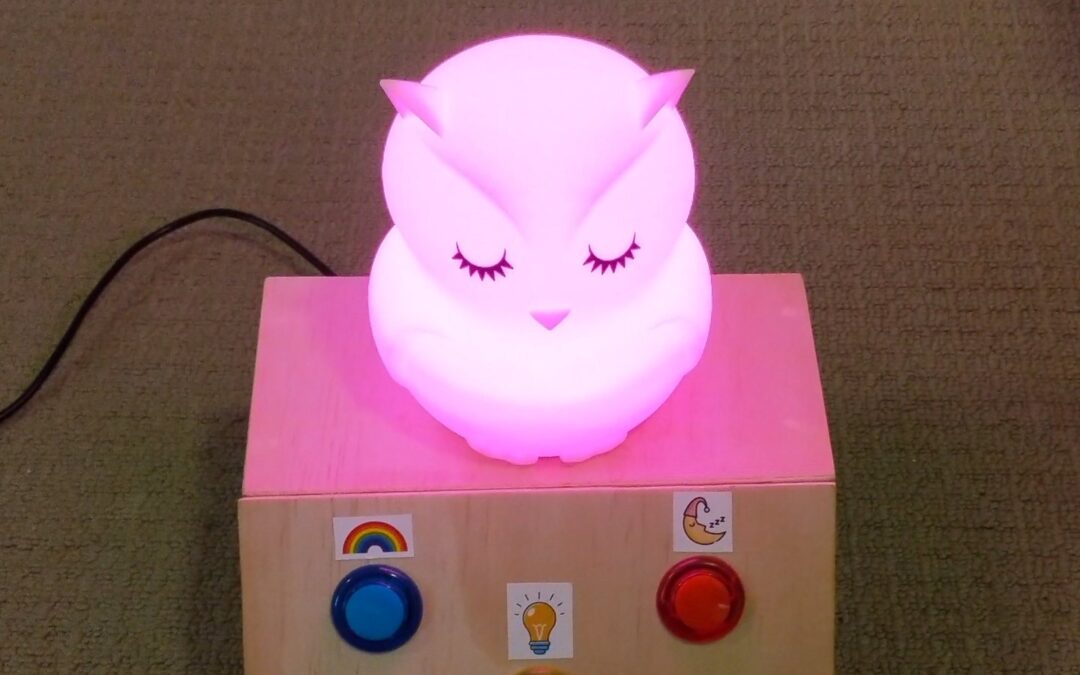 The Arduino owl night light I built for my daughter